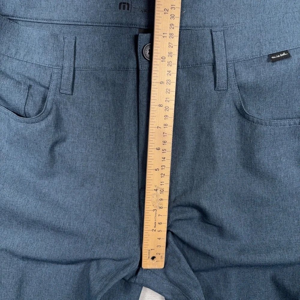 Travis Mathew Open to Close Pants Mens Size 36x30 Blue Polyester Spandex
